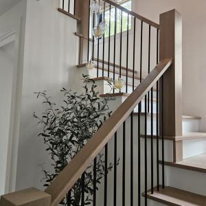 Beautiful Custom Build Staircase in Entryway